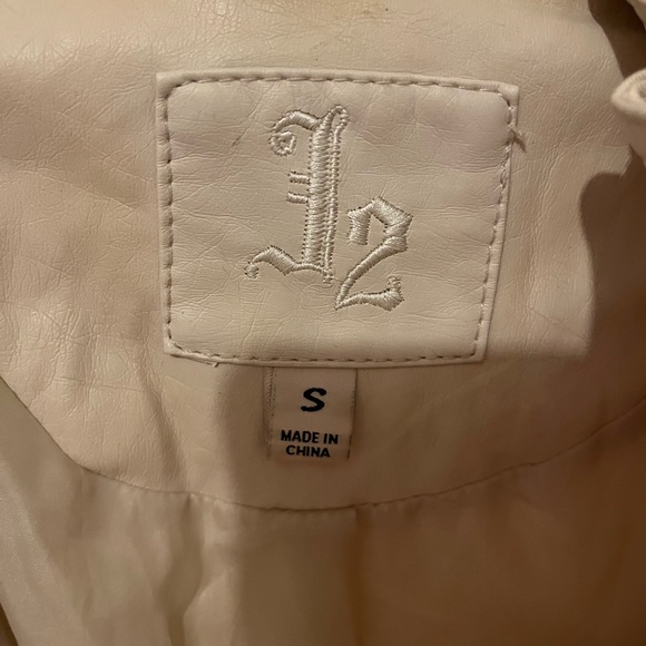 Tan Leather Jacket - Picture 3 of 3